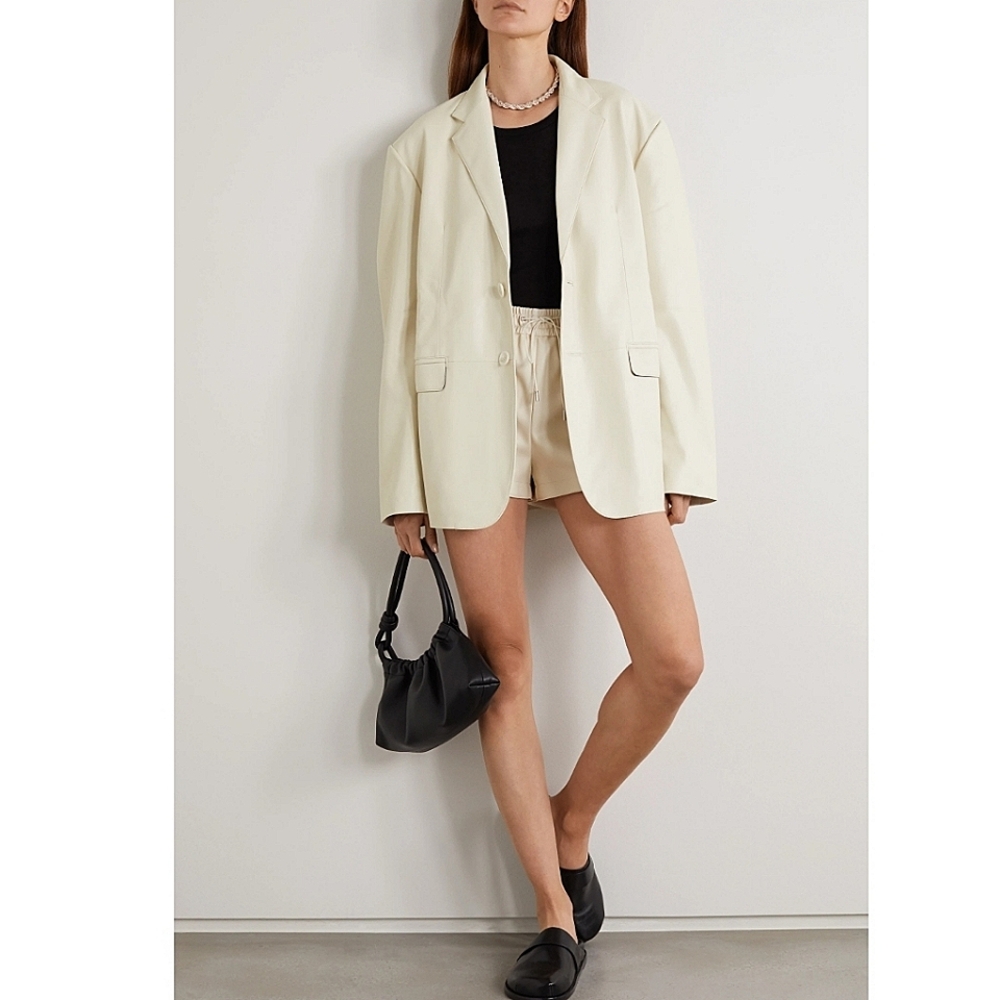 The Frankie Shop Cream Blazer